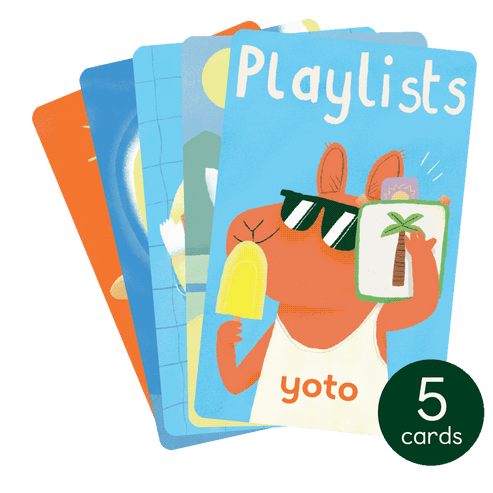 Yoto - Limited Edition Make Your Own Cards - Summer 5 Pack