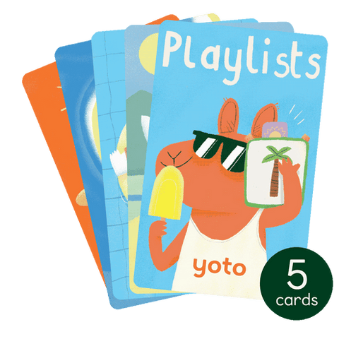 Yoto - Limited Edition Make Your Own Cards - Summer 5 Pack