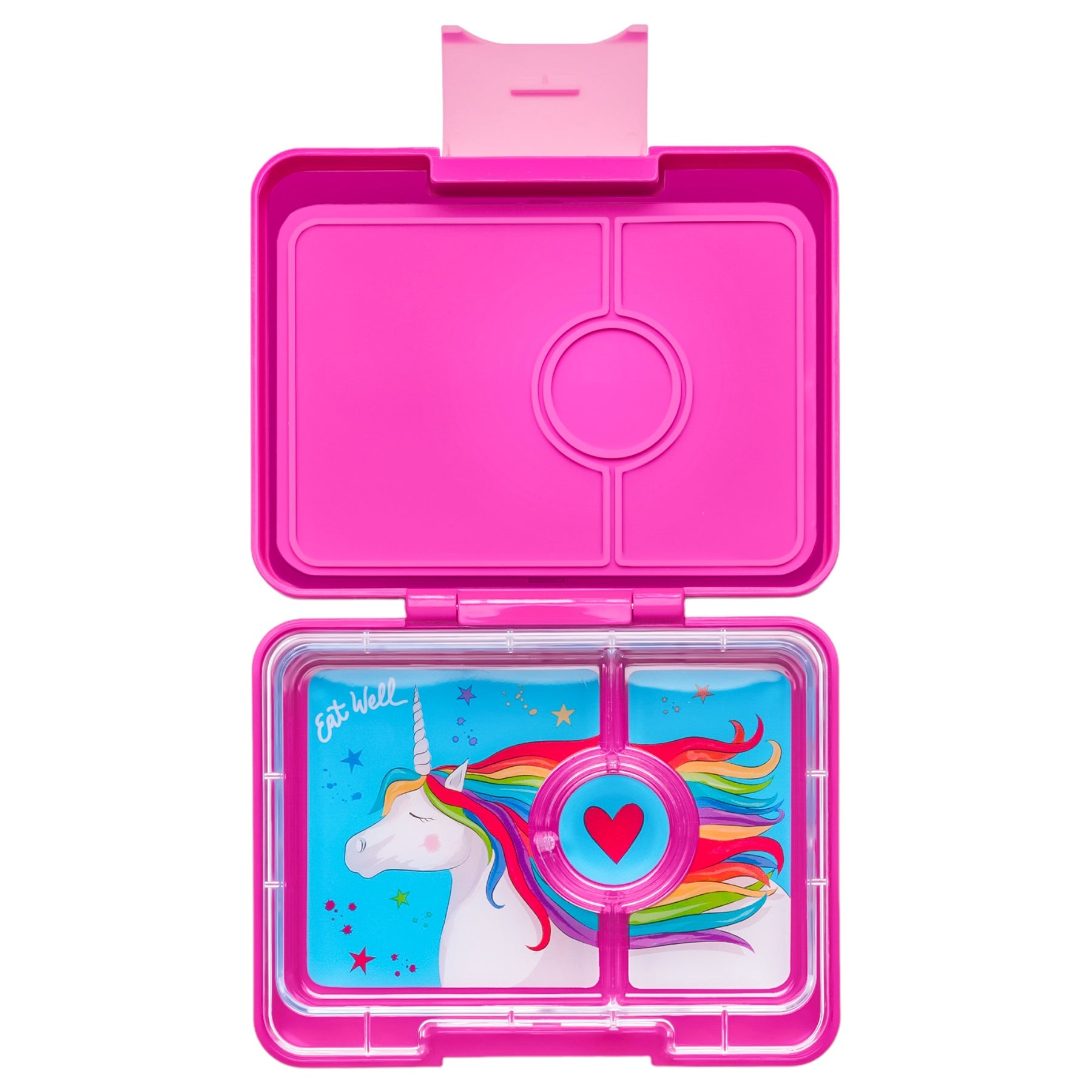 Yumbox Snack Size Lunch Box - Malibu Purple / Unicorn Tray