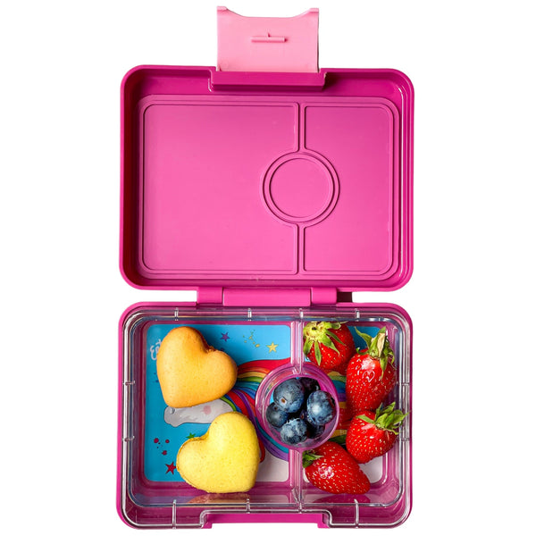 Yumbox Snack Size Lunch Box - Malibu Purple / Unicorn Tray