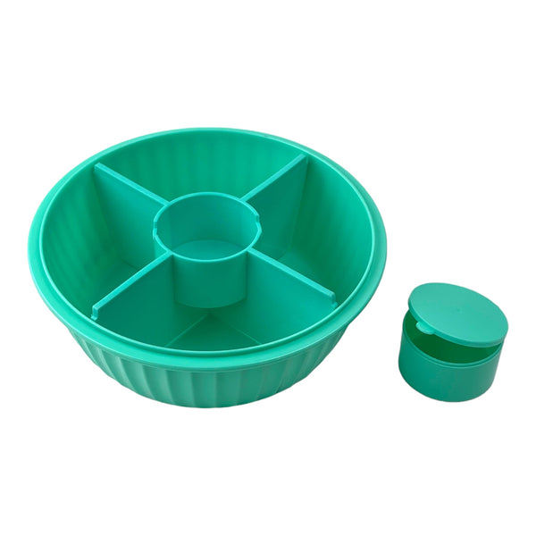 Yumbox Poke Bowl with 4 Part Divider - Paradise Aqua