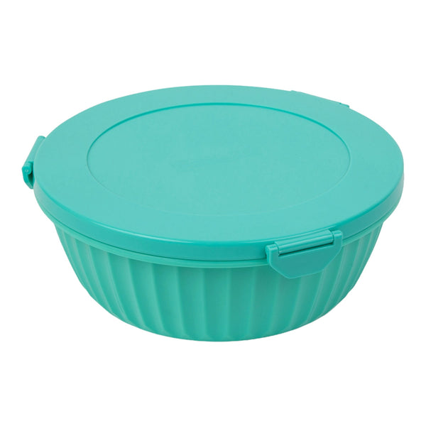 Yumbox Poke Bowl with 4 Part Divider - Paradise Aqua