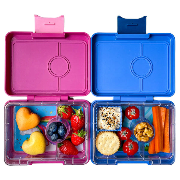 Yumbox Snack Size Lunch Box - Malibu Purple / Unicorn Tray