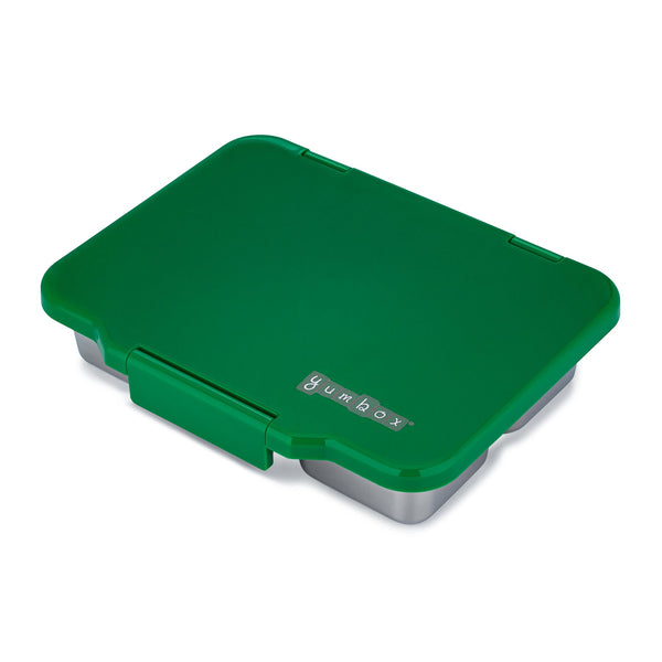 Yumbox 4 Compartment Pret Stainless Steel Lunchbox - Pomme Green