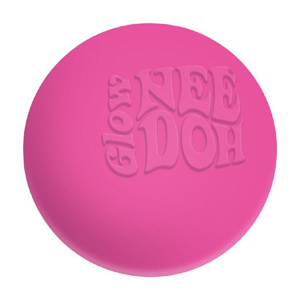 NeeDoh Glow In The Dark Squishy Fidget Toy Various Colours