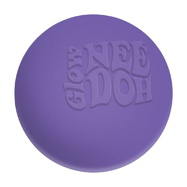 NeeDoh Glow In The Dark Squishy Fidget Toy Various Colours