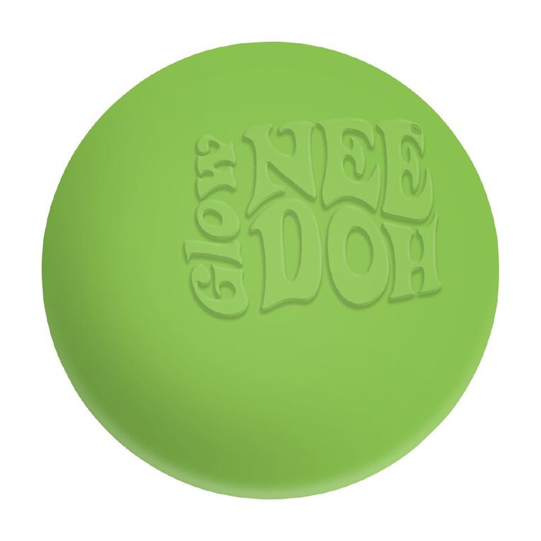 NeeDoh Glow In The Dark Squishy Fidget Toy Various Colours