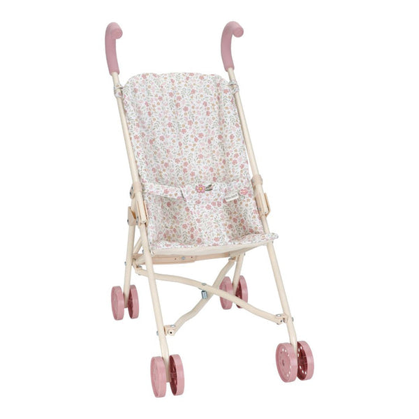Little Dutch Metal Doll Stroller - Soft Flowers