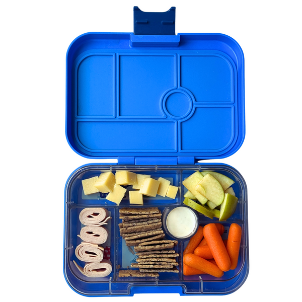Yumbox 6 Compartment Original Lunchbox - Surf Blue / Rocket Tray