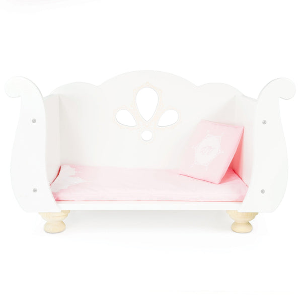 Le Toy Van Sleigh Doll Cot & Crib