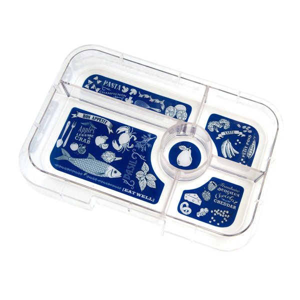 Yumbox 5 Compartment XL Tapas Lunchbox - Capri Pink (Bon Appetit Tray)