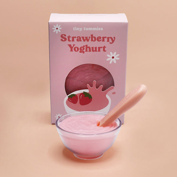 Tiny Harlow - Tiny Tummies Strawberry Yoghurt Bowl