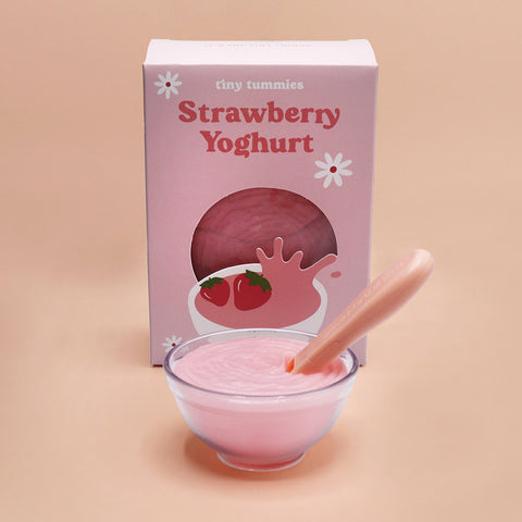 Tiny Harlow - Tiny Tummies Strawberry Yoghurt Bowl