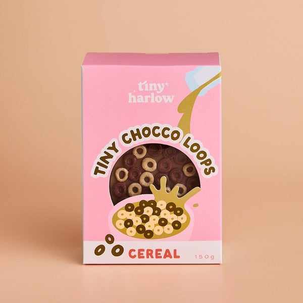 Tiny Harlow - Tiny Tummies Chocco Loops Cereal Bowl
