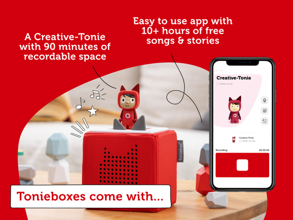 Tonies Toniebox Starter Set - Red