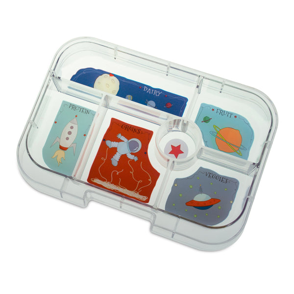 Yumbox 6 Compartment Original Lunchbox - Surf Blue / Rocket Tray