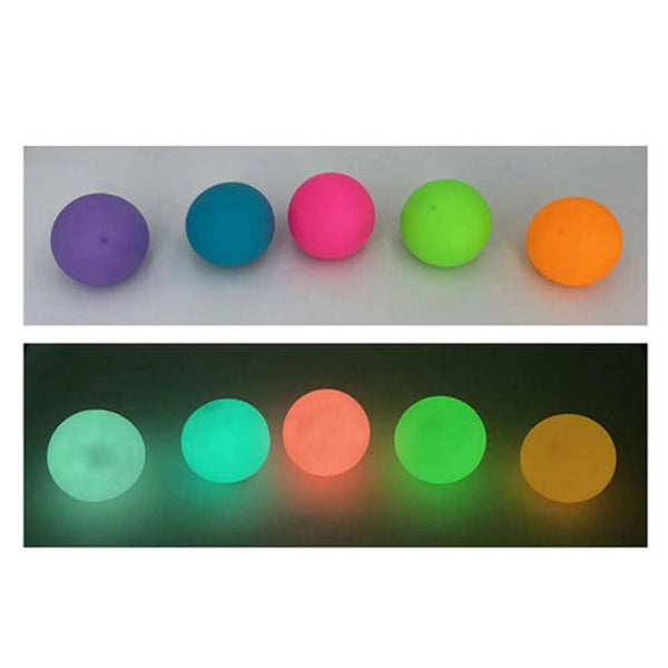 NeeDoh Glow In The Dark Squishy Fidget Toy Various Colours
