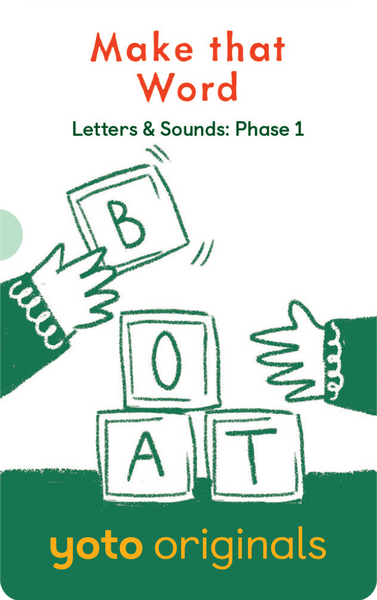 Yoto - Phonics: Letters & Sounds: Phase 1