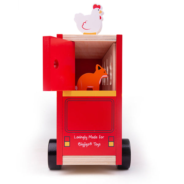 Bigjigs Toys Red Bus Sorter