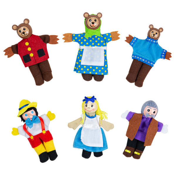 Bigjigs Toys Goldilocks Finger Puppets