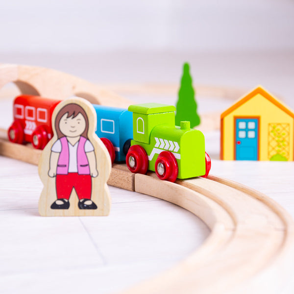 Bigjigs Toys Figure of Eight Train Set