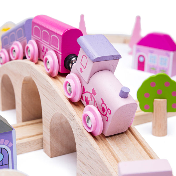 Bigjigs Toys Fairy Town Train Set