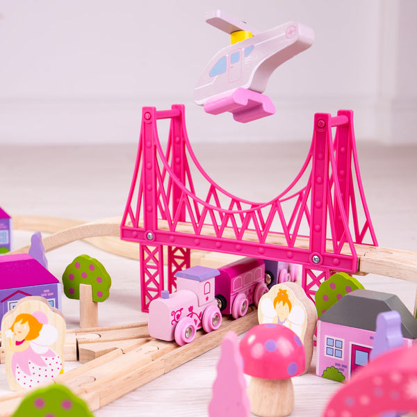 Bigjigs Toys Fairy Town Train Set