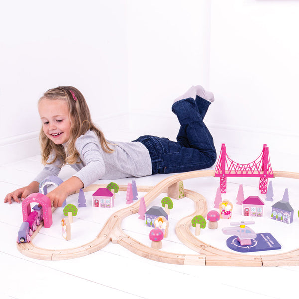 Bigjigs Toys Fairy Town Train Set