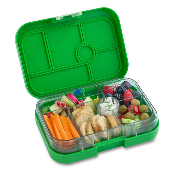 Yumbox 6 Compartment Original Lunchbox - Jurassic Green / Funny Monsters