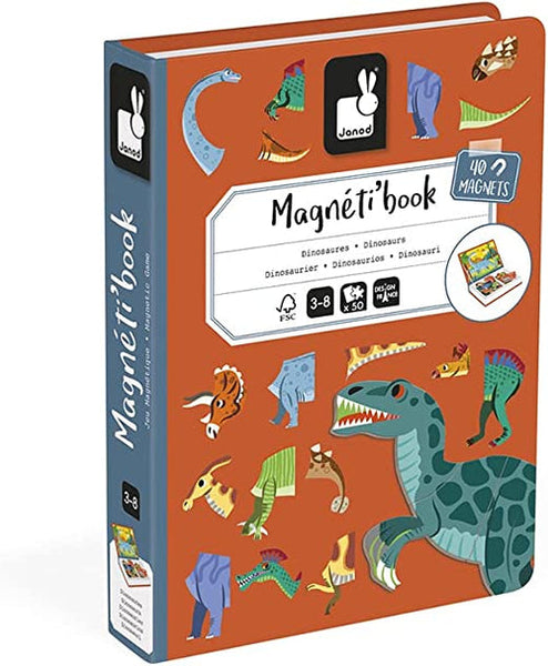 Janod Magneti'Book - Dinosaurs