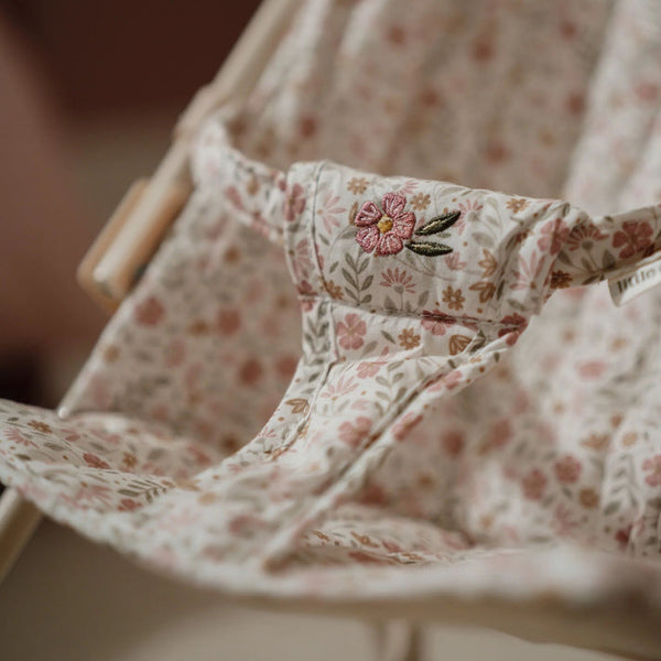 Little Dutch Metal Doll Stroller - Soft Flowers