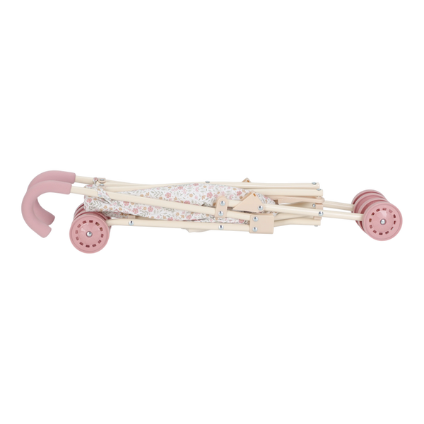 Little Dutch Metal Doll Stroller - Soft Flowers