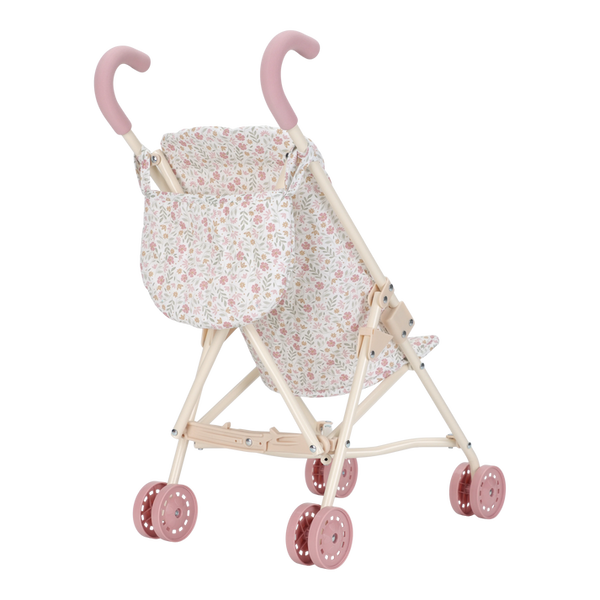 Little Dutch Metal Doll Stroller - Soft Flowers