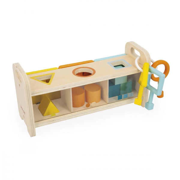 Janod Shape Sorter Box with Keys