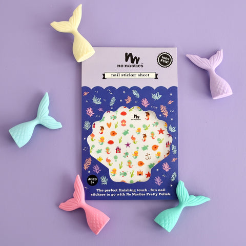 No Nasties - Nail Stickers - Mermaid