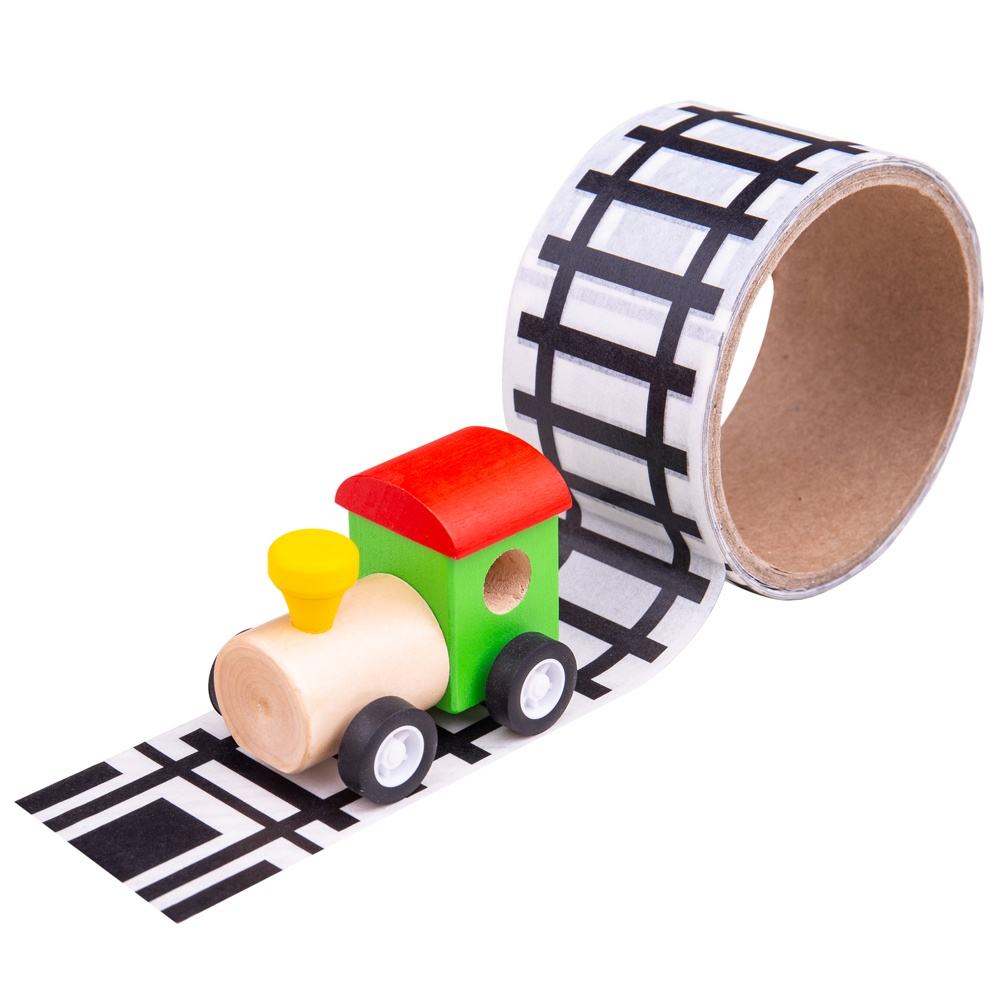Bigjigs Toys Railway Tape with Train