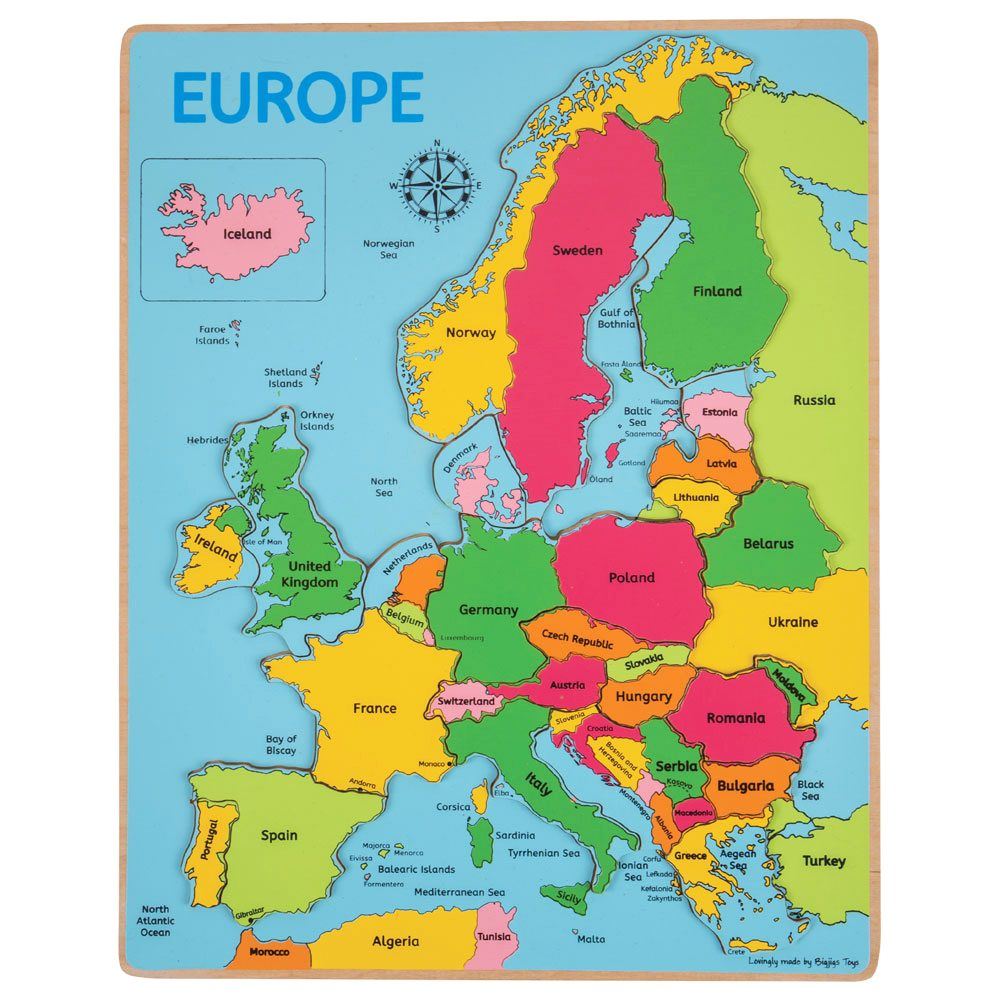 Bigjigs Toys Europe Inset Puzzle