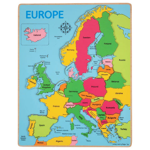 Bigjigs Toys Europe Inset Puzzle