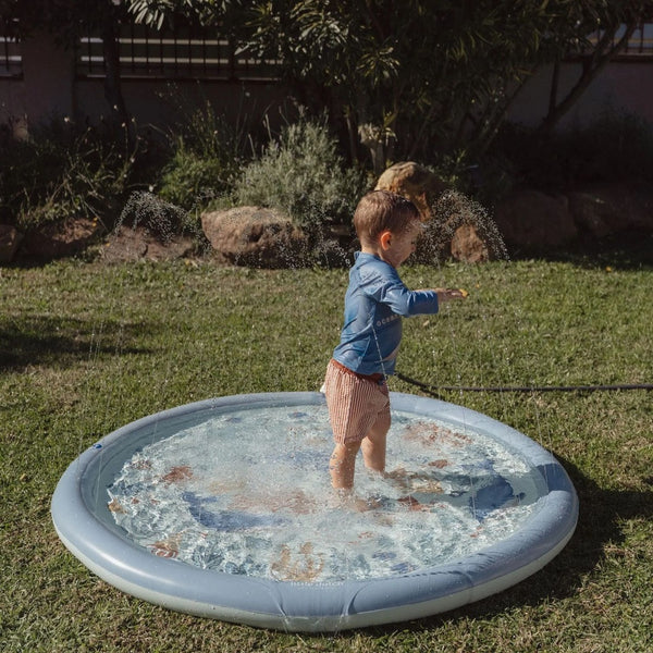 Little Dutch Sprinkler Mat Ocean World Blue