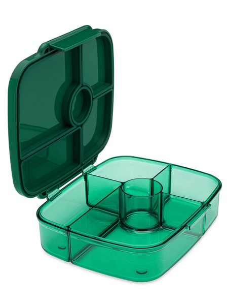 Yumbox Go - 5 Compartment Extra Deep Bento Lunchbox - Lima Green