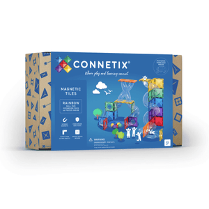 Connetix 66 Piece Rainbow Ball Run Expansion Pack