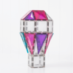 Connetix 56 Piece Glitter Unicorn Pack