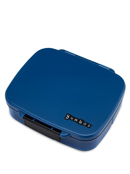 Yumbox Go - 5 Compartment Extra Deep Bento Lunchbox - Oslo Blue