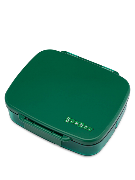 Yumbox Go - 5 Compartment Extra Deep Bento Lunchbox - Lima Green