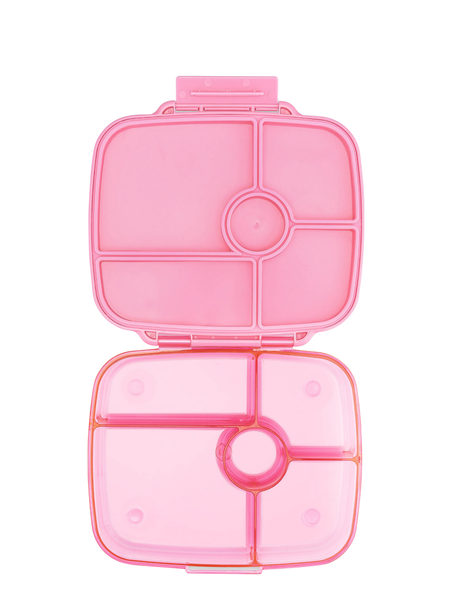 Yumbox Go - 5 Compartment Extra Deep Bento Lunchbox - Sydney Pink