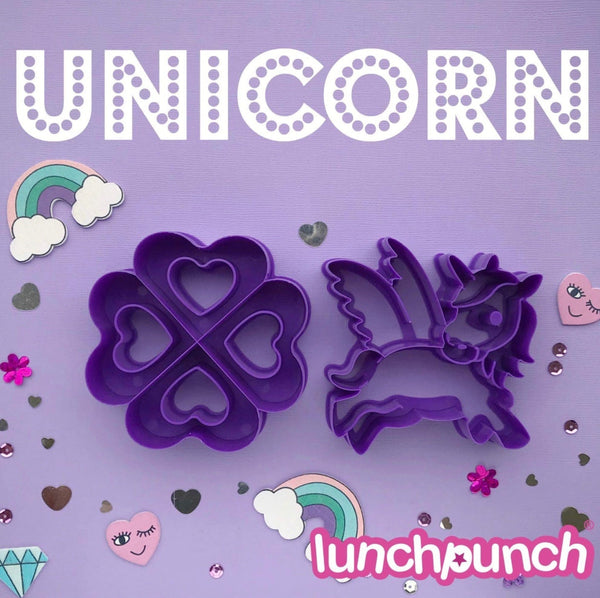 Lunch Punch Sandwich Cutters - Unicorn