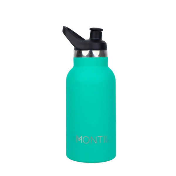 MontiiCo Mini Thermos Bottle - Stainless Steel - Kiwi - 350ml