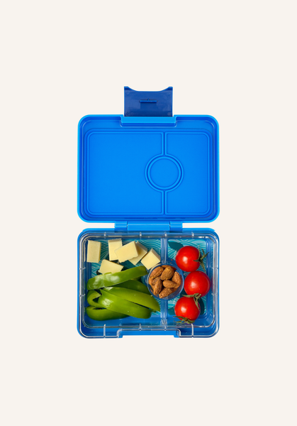 Yumbox Snack Size Lunch Box - Surf Blue / Shark Tray