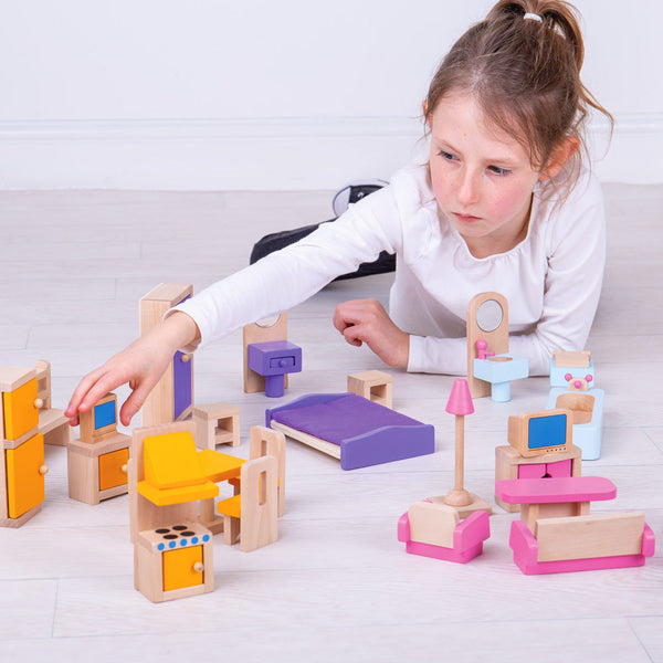 Bigjigs Toys Doll Furniture Set