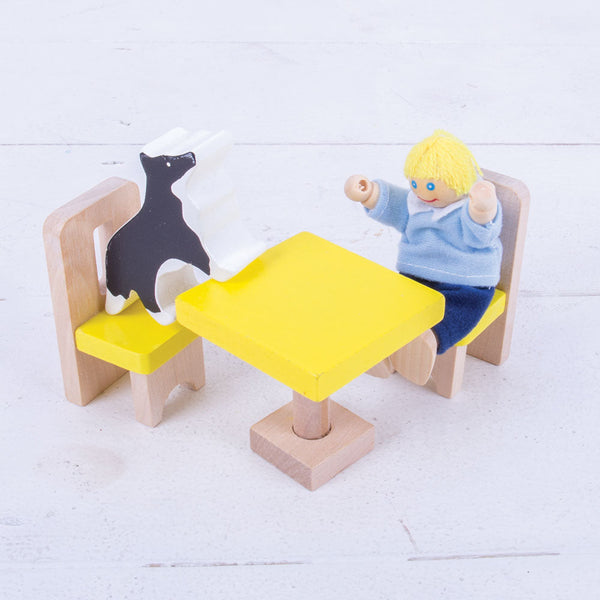 Bigjigs Toys Heritage Playset Doll Family